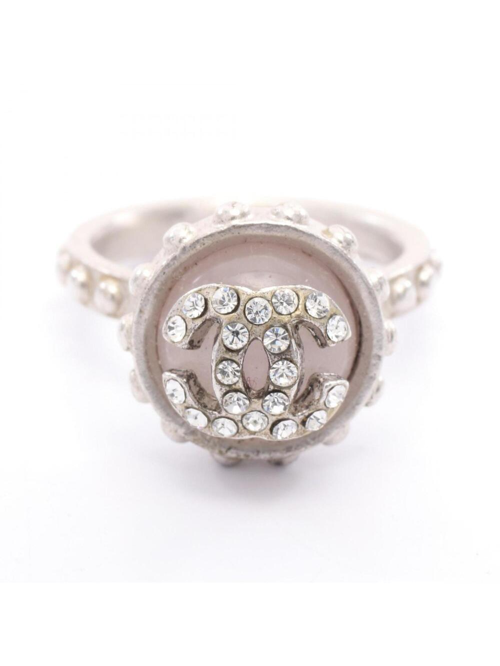 Chanel Cc Logo Ring Sterling Silver #246672C73B